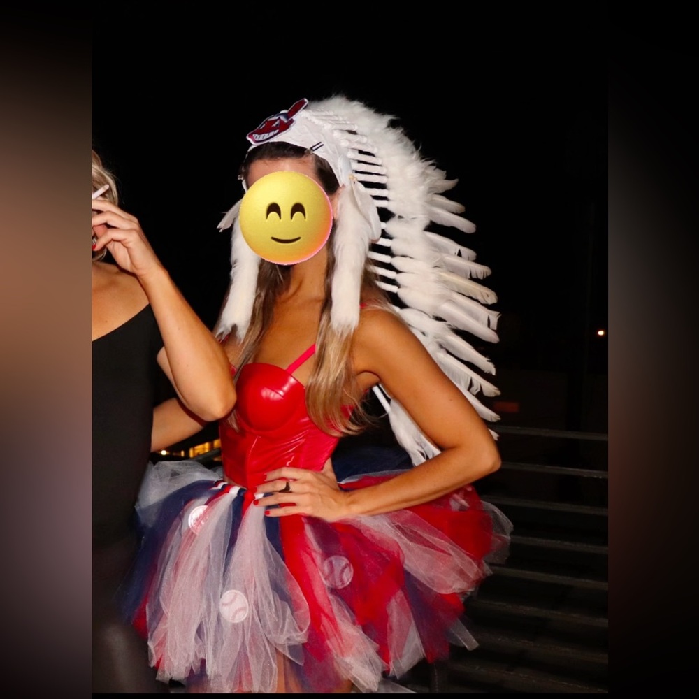 ⚾️ 🏈 Halloween Costume - Red Navy White (Baseball or Football)